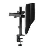 Stolní držák Maclean pro 2 monitory, VESA 75x75 a 100x100, 17-32", 2x 9 kg, MC-754N