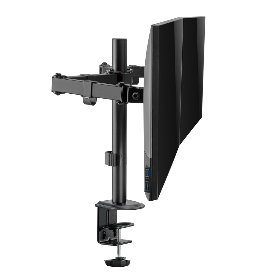 Stolní držák Maclean pro 2 monitory, VESA 75x75 a 100x100, 17-32", 2x 9 kg, MC-754N