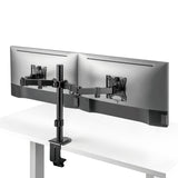 Stolní držák Maclean pro 2 monitory, VESA 75x75 a 100x100, 17-32", 2x 9 kg, MC-754N
