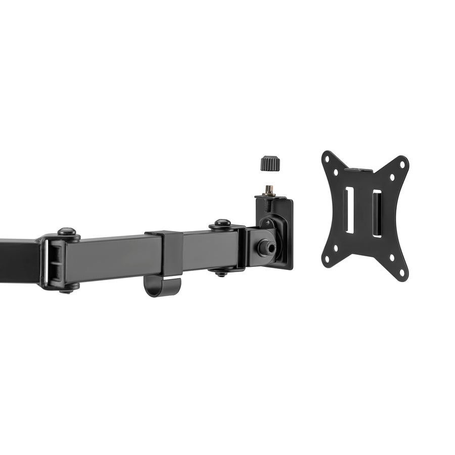 Stolní držák Maclean pro 2 monitory, VESA 75x75 a 100x100, 17-32", 2x 9 kg, MC-754N