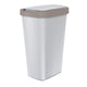 Odpadkový koš KEDEN COMPACTA Q 45 l NSAB45-WG5C_427C - jasan se světle hnědým rámem
