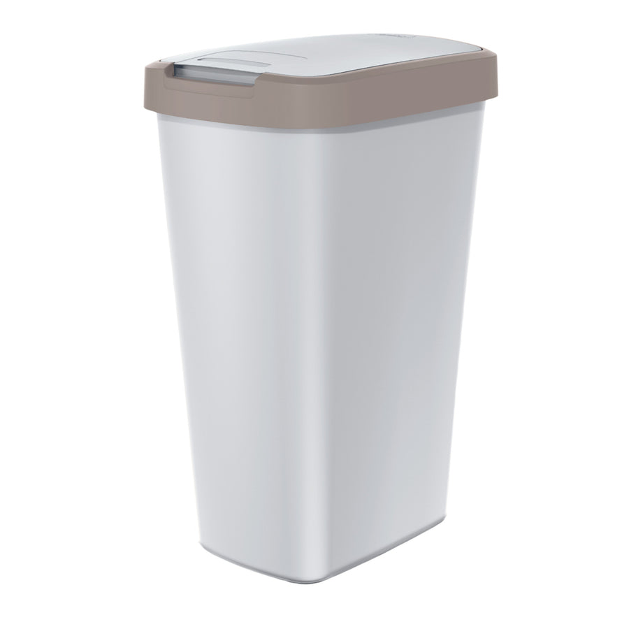 Odpadkový koš KEDEN COMPACTA Q 45 l NSAB45-WG5C_427C - jasan se světle hnědým rámem