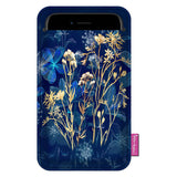 Pouzdro na chytrý telefon Bertoni, z ekologické plsti, 105x195 mm, vzor Midnight, EE0030