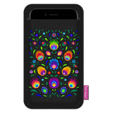 Pouzdro na smartphone Bertoni, z ekologické plsti, 105x195 mm, vzor Oberek, EE0032