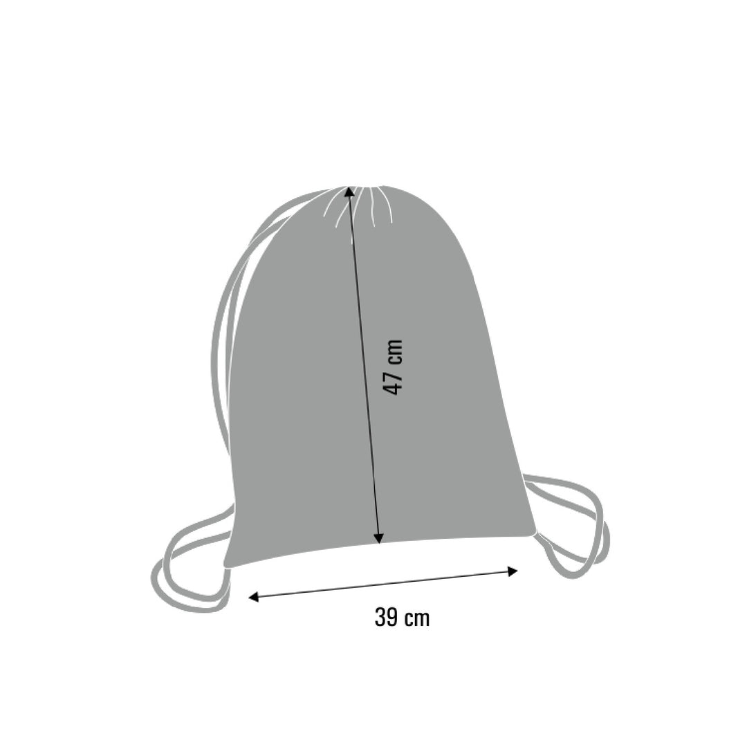 Bertoni batoh, barevný potisk, voděodolný, vzor Triangle, EE0036