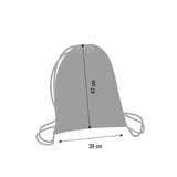 Bertoni batoh, barevný potisk, voděodolný, vzor Triangle, EE0036