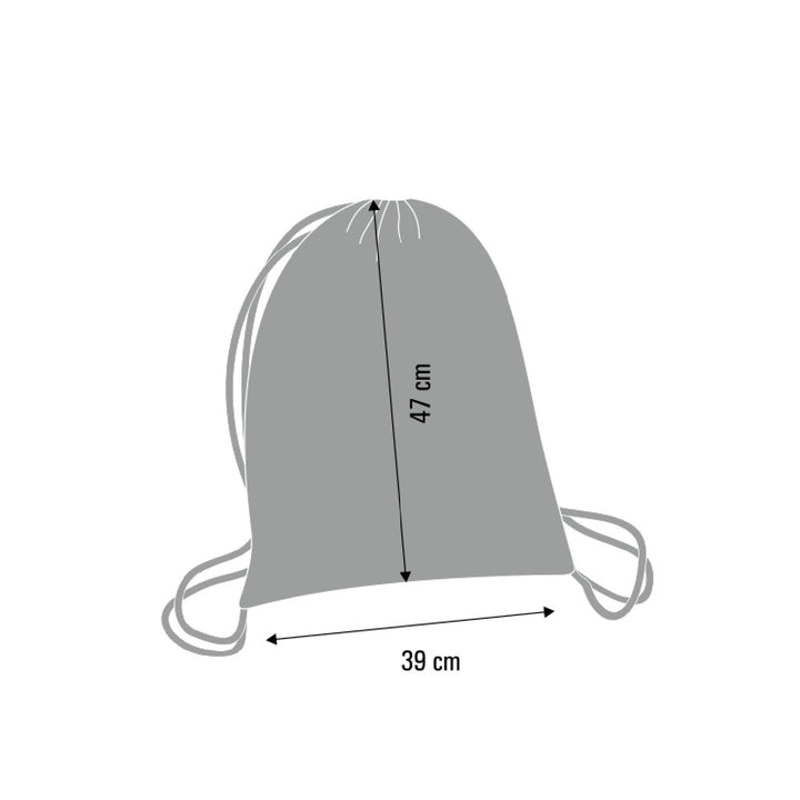 Bertoni batoh, barevný potisk, voděodolný, vzor Triangle, EE0036