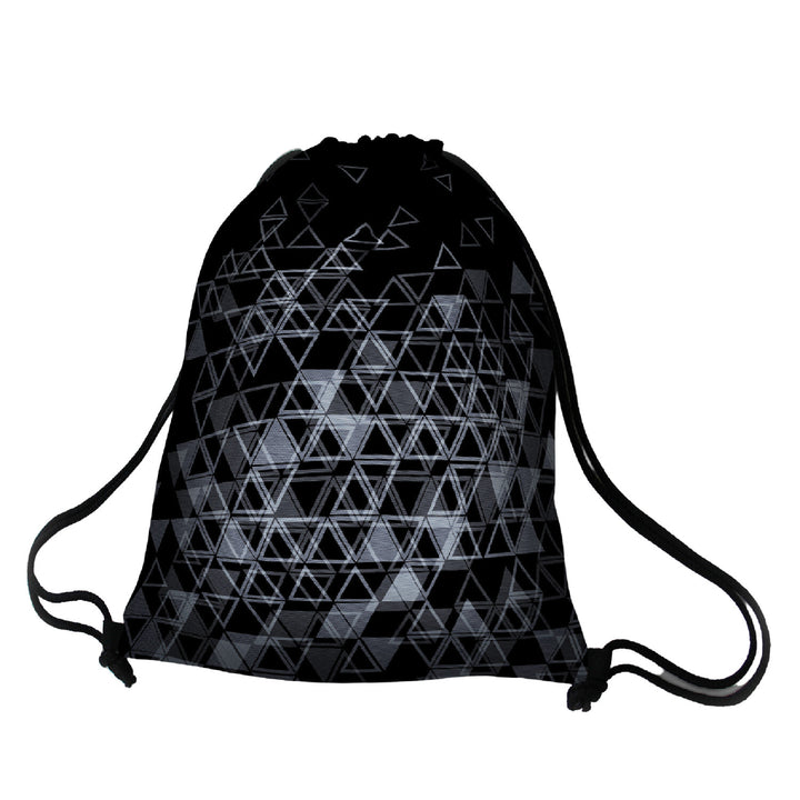 Bertoni batoh, barevný potisk, voděodolný, vzor Triangle, EE0036