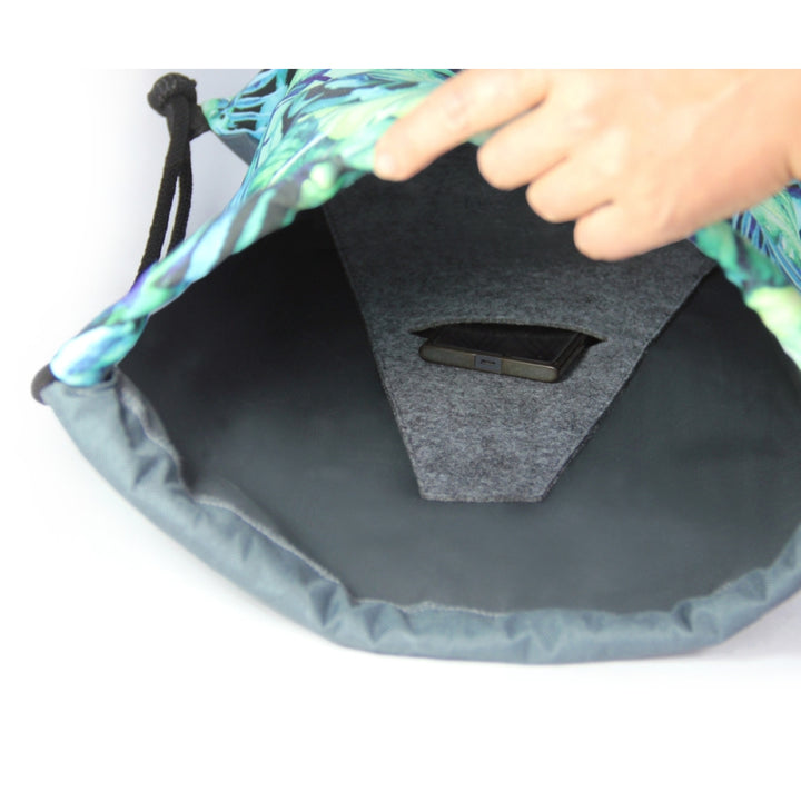 Bertoni vak na záda, barevný potisk, voděodolný, design Catnip, EE0040