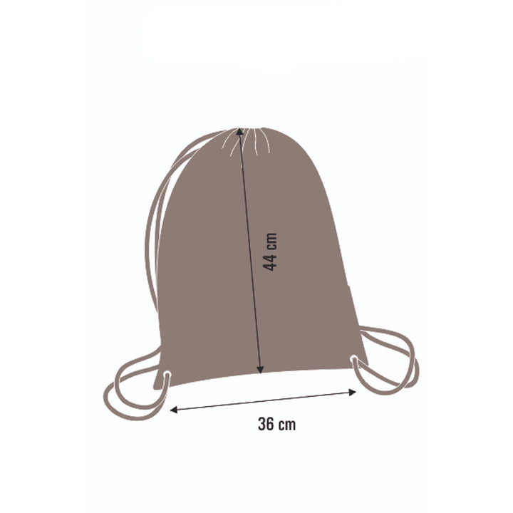 Bertoni vak na záda, barevný potisk, voděodolný, design Catnip, EE0040