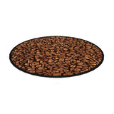 Polštářek na židli Bertoni, dekorativní, plsť, 35 cm, Káva, EE0061