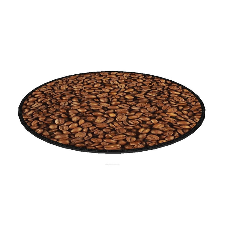 Polštářek na židli Bertoni, dekorativní, plsť, 35 cm, Káva, EE0061