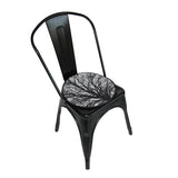 Polštářek na židli Bertoni, dekorativní, plsť, 35 cm, Serenity, EE0063