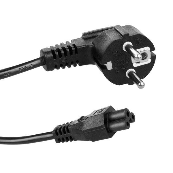 Napájecí kabel Maclean, 3 kolíky, zástrčka EU, 1,5 m, MCTV-857