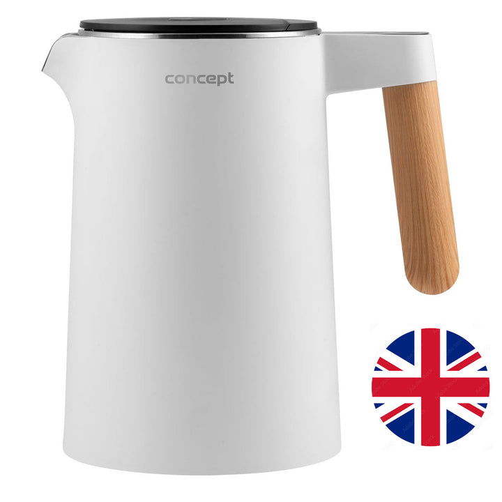 Concept Salt&Pepper RK3300 bílá 1,5 l rychlovarná konvice Nordic Style