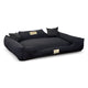 KINGDOG KINMIC115/95CZA pelíšek pro psy 115x95 cm černý
