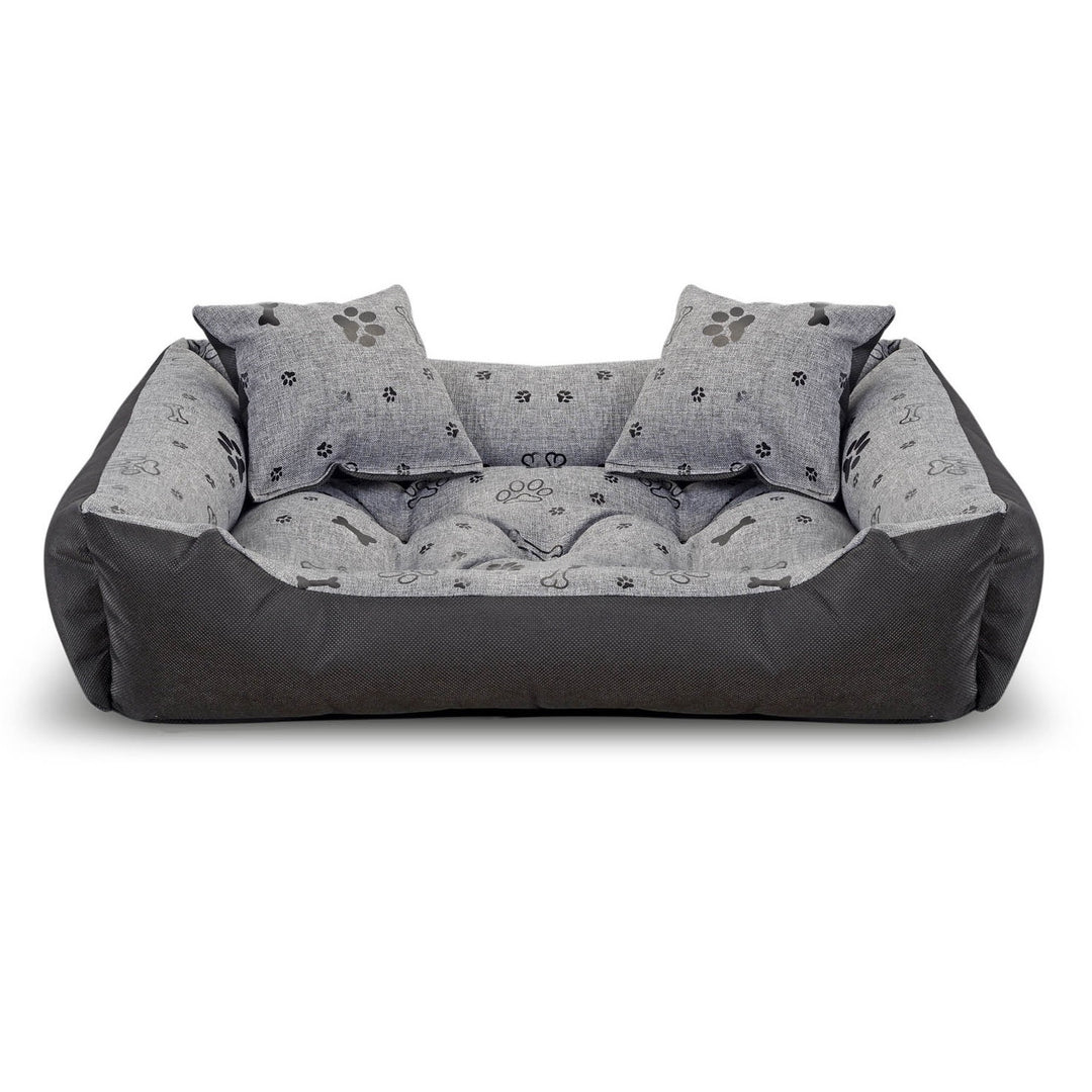 Pelíšek pro kočky, 100 x 75 cm, design: kosti, voděodolný, Prestige