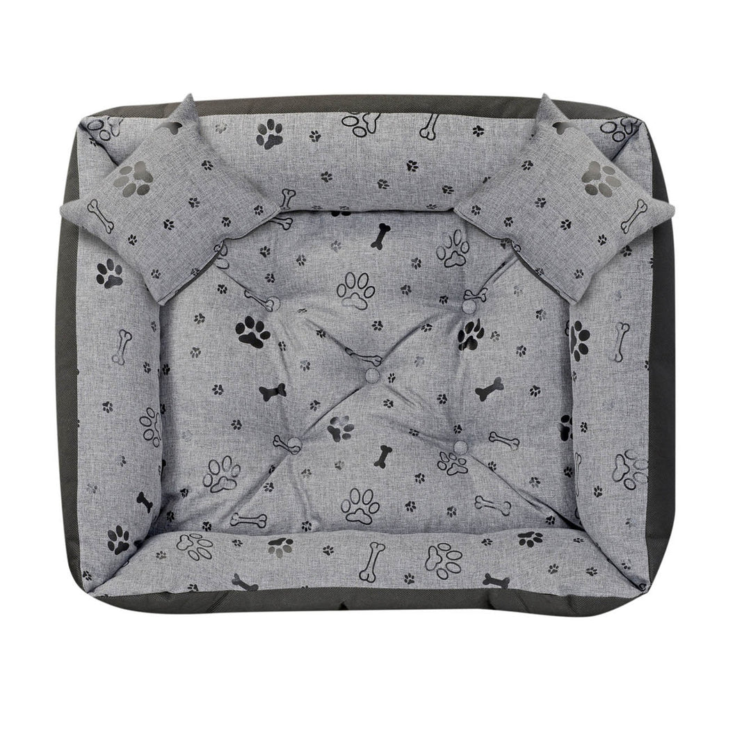 Pelíšek pro kočky, 100 x 75 cm, design: kosti, voděodolný, Prestige
