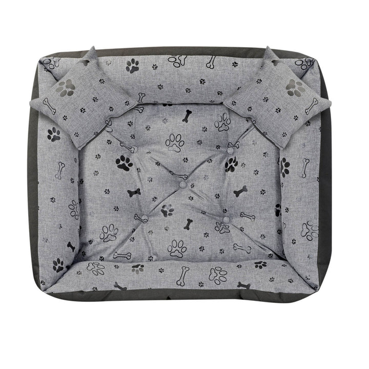Pelíšek pro kočky, 100 x 75 cm, design: kosti, voděodolný, Prestige