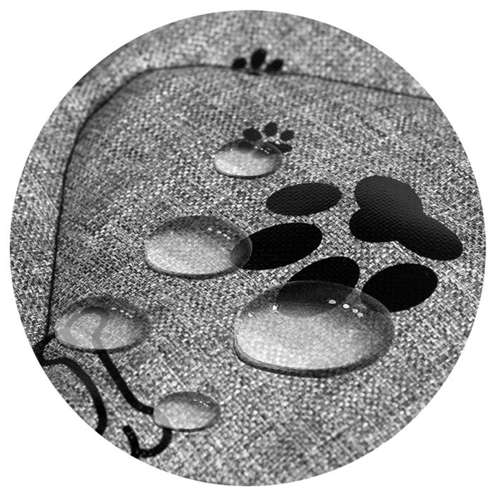 Pelíšek pro kočky, 100 x 75 cm, design: kosti, voděodolný, Prestige