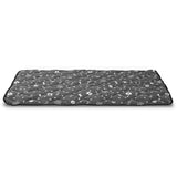 Prestige Dog Bed Dog Mat Odolná voděodolná matrace pro psy (120 x 80 cm, Silver Bone)
