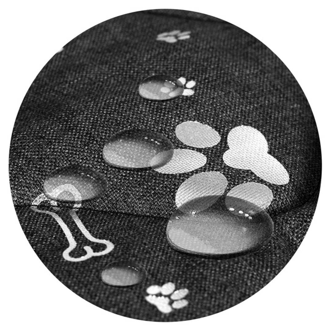 Prestige Dog Bed Dog Mat Odolná voděodolná matrace pro psy (120 x 80 cm, Silver Bone)