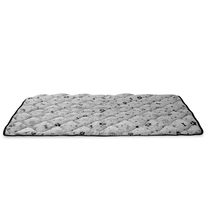 Prestige Dog Bed Dog Mat Odolná voděodolná matrace pro psy (100 x 70 cm, černá kost)