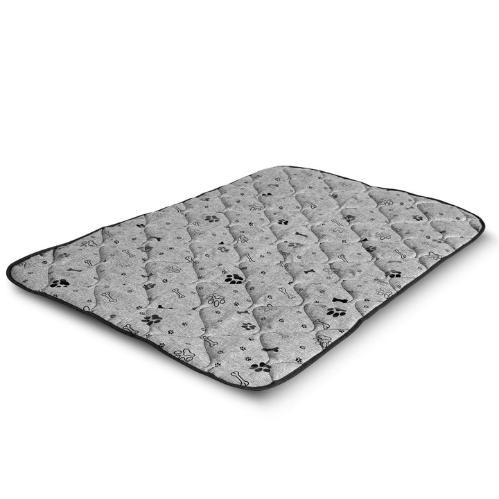 Prestige Dog Bed Dog Mat Odolná voděodolná matrace pro psy (100 x 70 cm, černá kost)