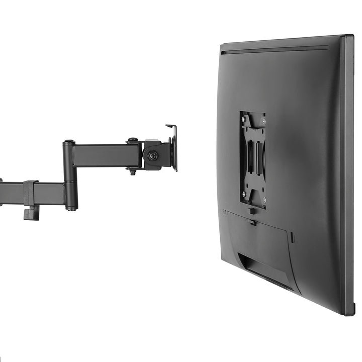 Držák monitoru Maclean na trubku/sloupek 28-60 mm, dvojité sklopné rameno, 17-32'', max. 8 kg, MC-984