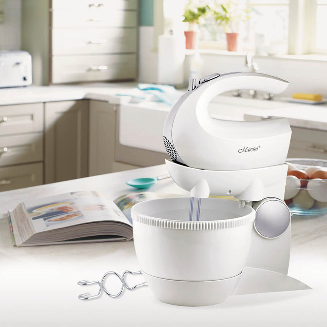Mixér Maestro, rotační mísa, 5 rychlostí, funkce Turbo, 600 W, černý, MR-556