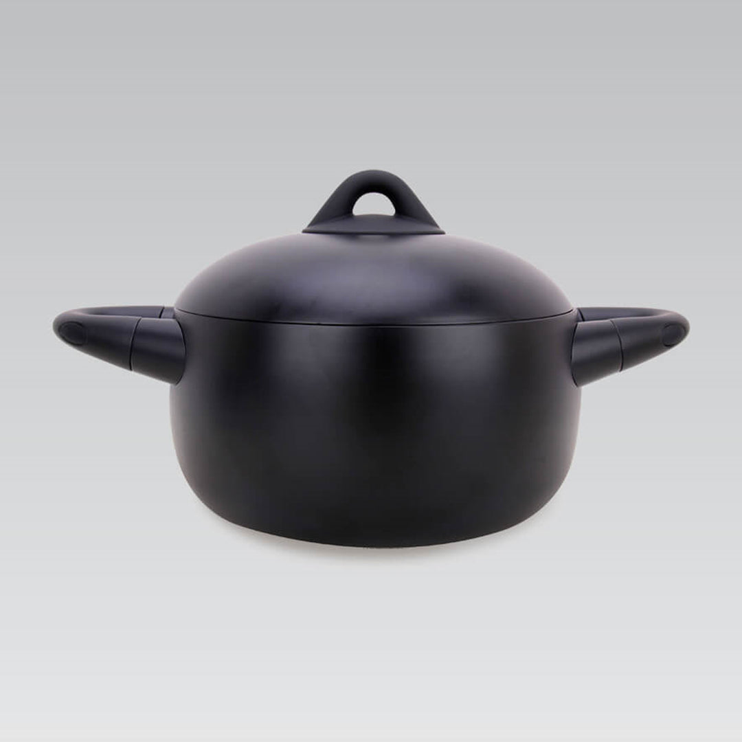 Hrnec Maestro s poklicí, 2,2 l, 18 cm, hliníkový odlitek, nepřilnavý povrch, MR-4017-18