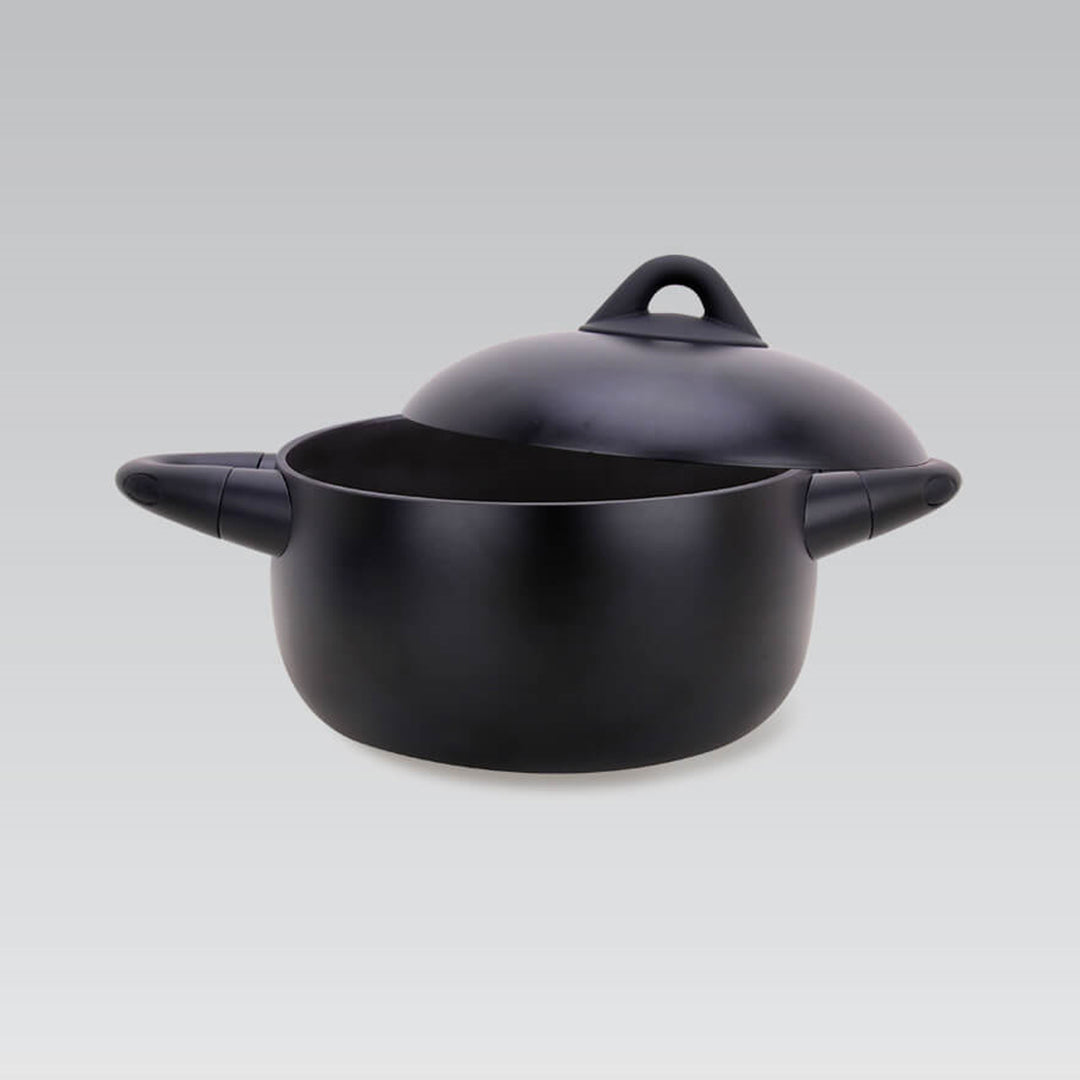 Hrnec Maestro s poklicí, 2,2 l, 18 cm, hliníkový odlitek, nepřilnavý povrch, MR-4017-18