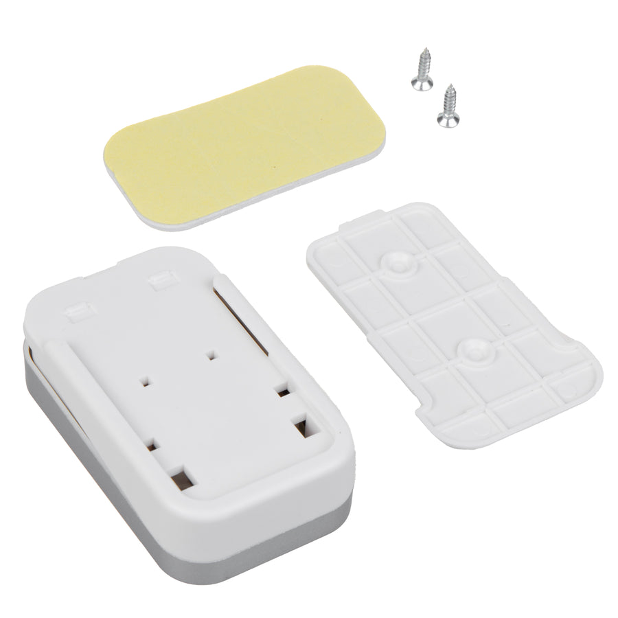 Kinetický bezdrátový zvonek bez baterií, 38 melodií, bílý, dosah až 200 m, IP44, GreenBlue GB157 W