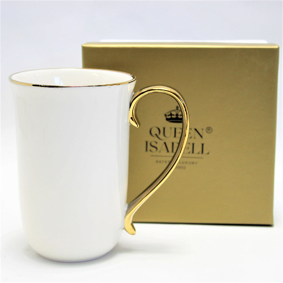 Velký porcelánový hrnek na kávu 400ml Queen Isabell W23GD59-06426
