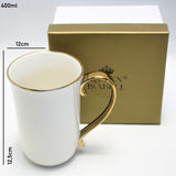 Velký porcelánový hrnek na kávu 400ml Queen Isabell W23GD59-06426