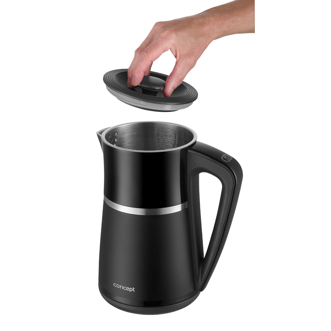Rychlovarná konvice Concept 1,7 l s dvojitou stěnou a regulací teploty RK3100