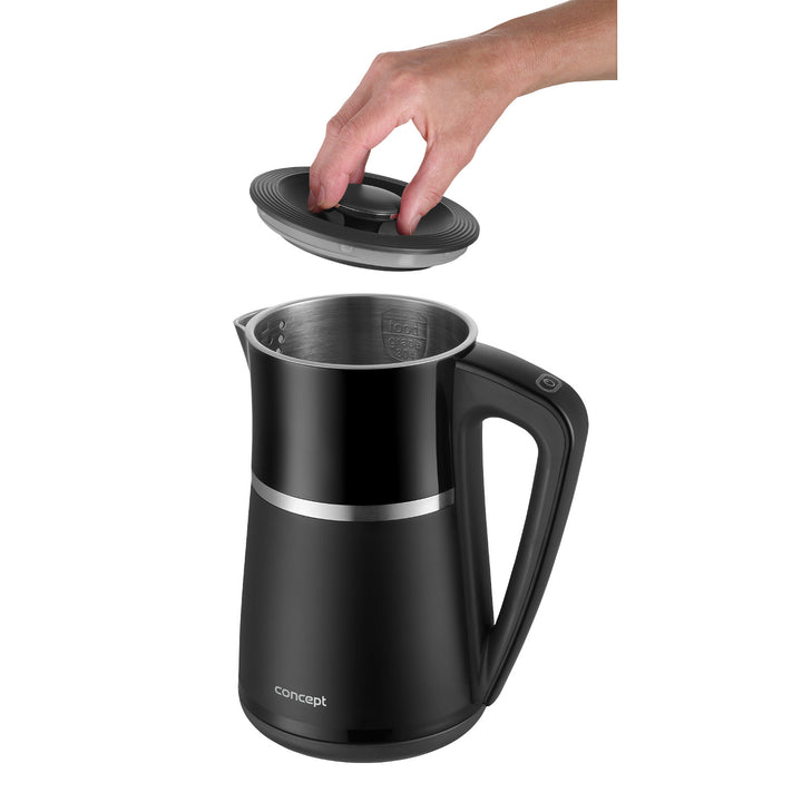 Rychlovarná konvice Concept 1,7 l s dvojitou stěnou a regulací teploty RK3100