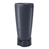 Nádrž na dešťovou vodu Prosperplast, plast HDPE, 240 litrů, antracit, IDMZ240-S433