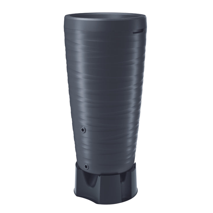 Nádrž na dešťovou vodu Prosperplast, plast HDPE, 240 litrů, antracit, IDMZ240-S433