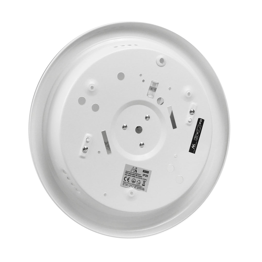 Plafon s PIR čidlem Maclean, stropní, s LED světelným zdrojem, max. 2x. 40W, E27, 220-240V~ 50/60Hz, MCE324 + 2xMCE267