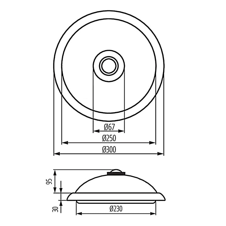 Plafon s PIR čidlem Maclean, stropní, s LED světelným zdrojem, max. 2x. 40W, E27, 220-240V~ 50/60Hz, MCE324 + 2xMCE267