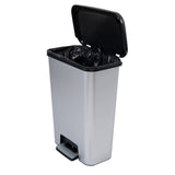 Odpadkový koš Curver, s pedálem, objem 50 l, Compatta