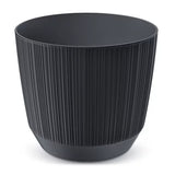 Květináč Prosperplast, průměr 69 mm, antracitová barva, DRF70-S433