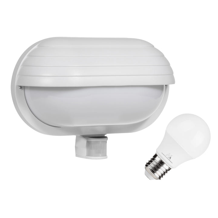 Nástěnné svítidlo Maclean, s PIR čidlem, max. 60W, 180°, MCE33 W + LED 9W