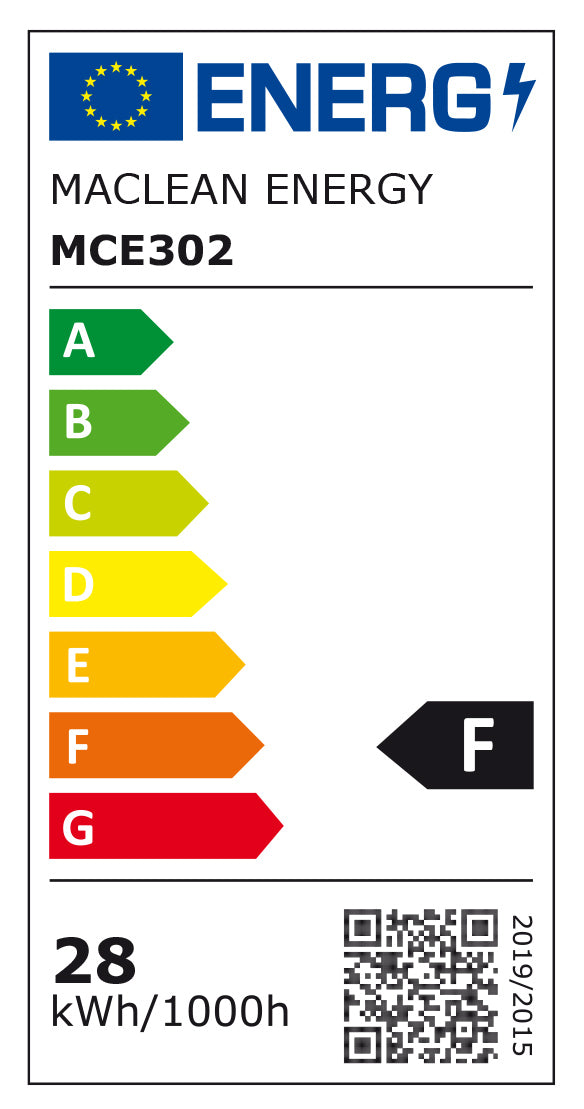 4x Maclean LED žárovka, E27, 28W, 220-240V AC, neutrální bílá, 4000K, 2940lm, MCE302 NW