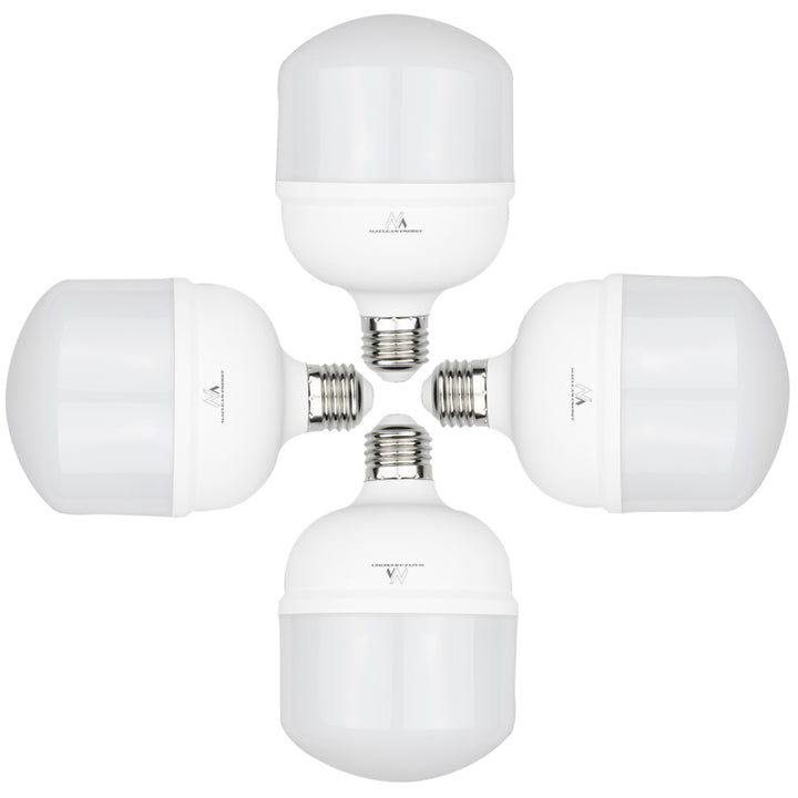 4x Maclean LED žárovka, E27, 28W, 220-240V AC, neutrální bílá, 4000K, 2940lm, MCE302 NW