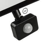 2x LED reflektor se senzorem pohybu Maclean, tenký 50W, 4000lm, teplá bílá (3000K), IP44, MCE650 WW PIR