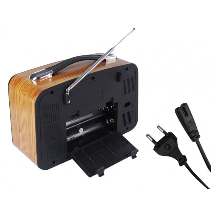 LTC přenosné rádio, teleskopická anténa, Bluetooth, FM/AM/SW, Olza Retro