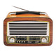 LTC přenosné rádio, teleskopická anténa, Bluetooth, FM/AM/SW, Olza Retro