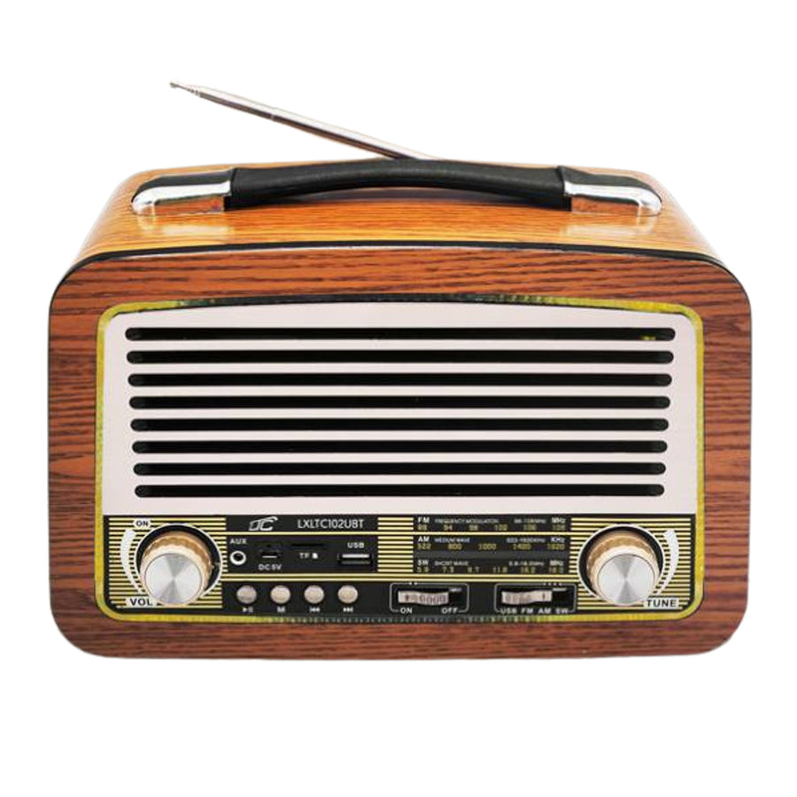 LTC přenosné rádio, teleskopická anténa, Bluetooth, FM/AM/SW, Olza Retro